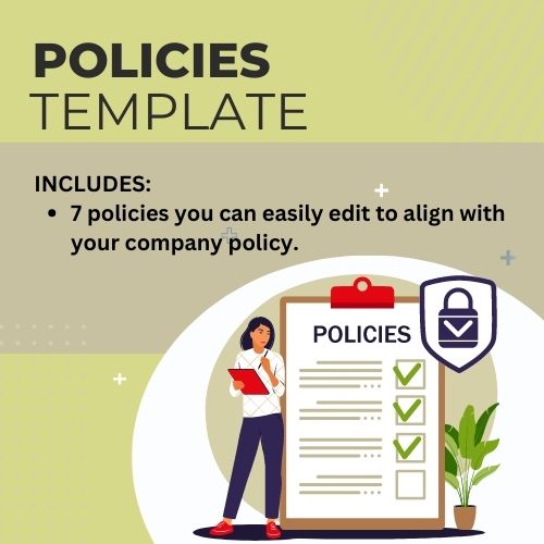 POLICIES TEMPLATE